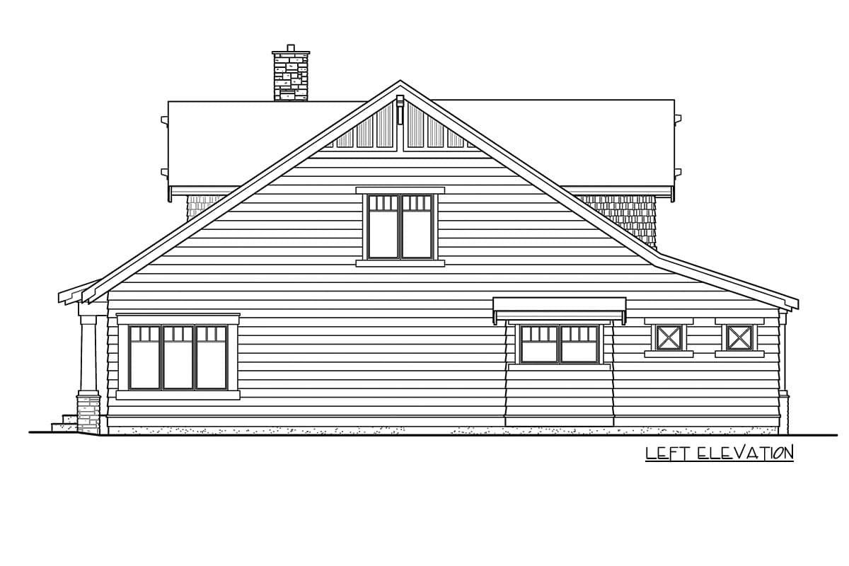 Plan 23818JD: 3-Bed Craftsman with Loft and 3-Car Garage - Image #24 - Bungalow, Cottage, Craftsman, Northwest