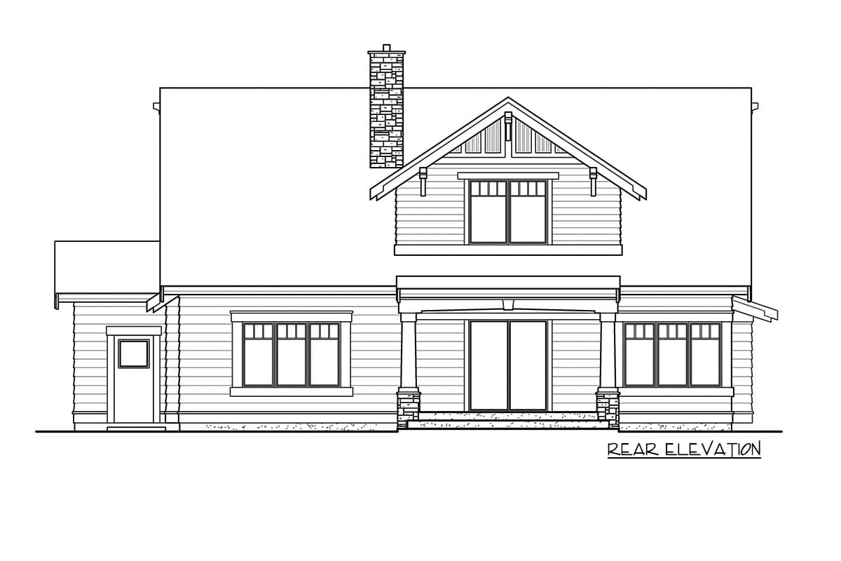 Plan 23818JD: 3-Bed Craftsman with Loft and 3-Car Garage - Image #25 - Bungalow, Cottage, Craftsman, Northwest