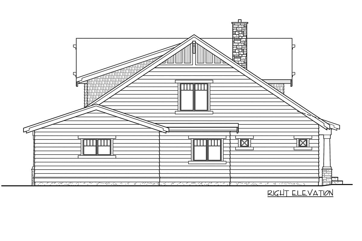 Plan 23818JD: 3-Bed Craftsman with Loft and 3-Car Garage - Image #26 - Bungalow, Cottage, Craftsman, Northwest