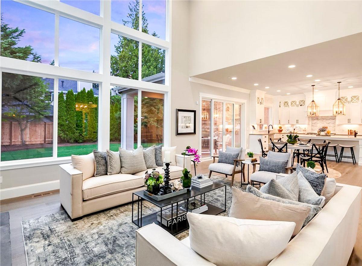 Plan 23823JD: Multi-Gabled 5-Bedroom House Plan with Two-Story Great Room - 3904 Sq Ft - Image #7 - Craftsman, New American, Northwest