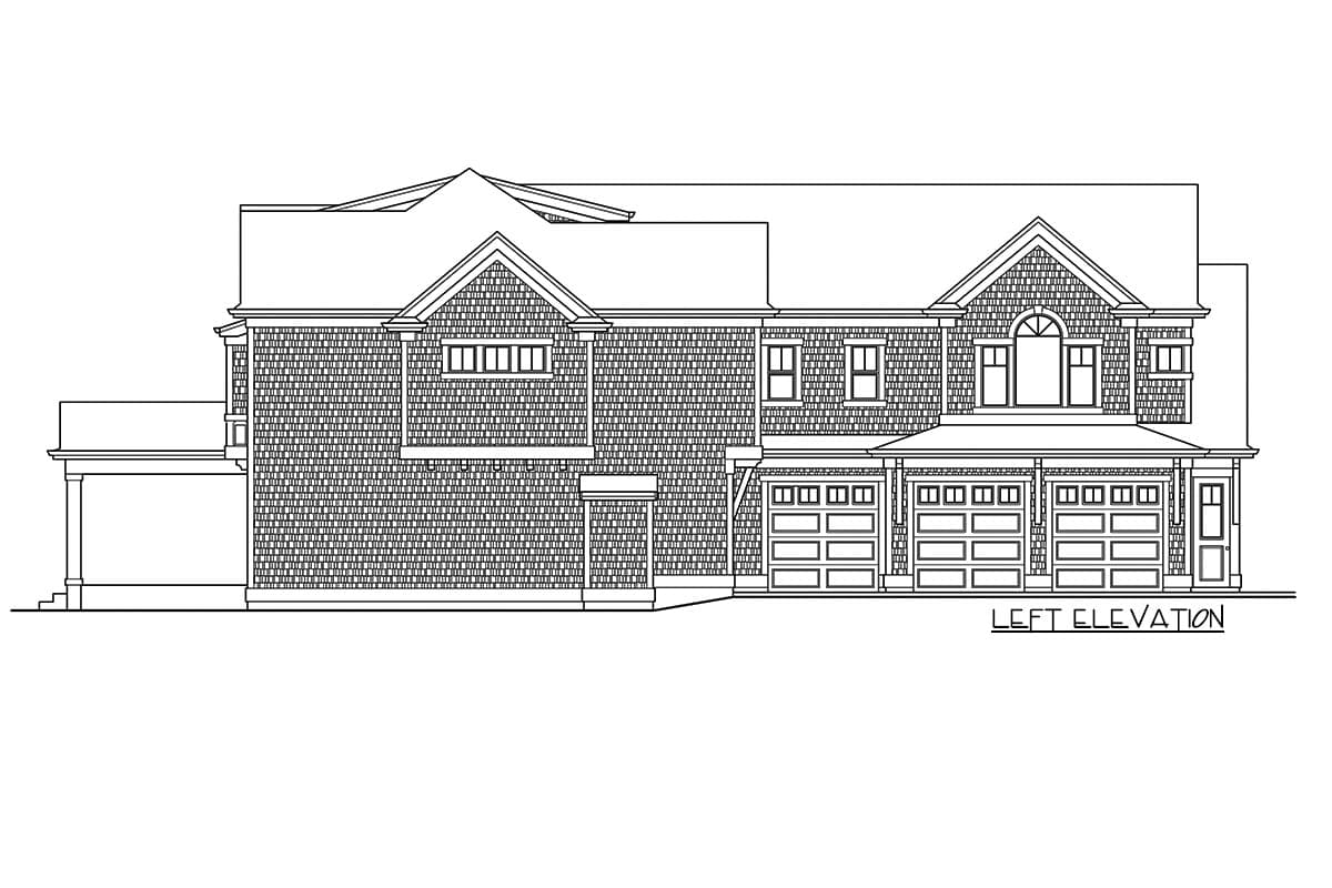 Plan 23824JD: 4-Bed Northwest Craftsman Plan with Home Office - Image #20 - Craftsman, Northwest, Shingle