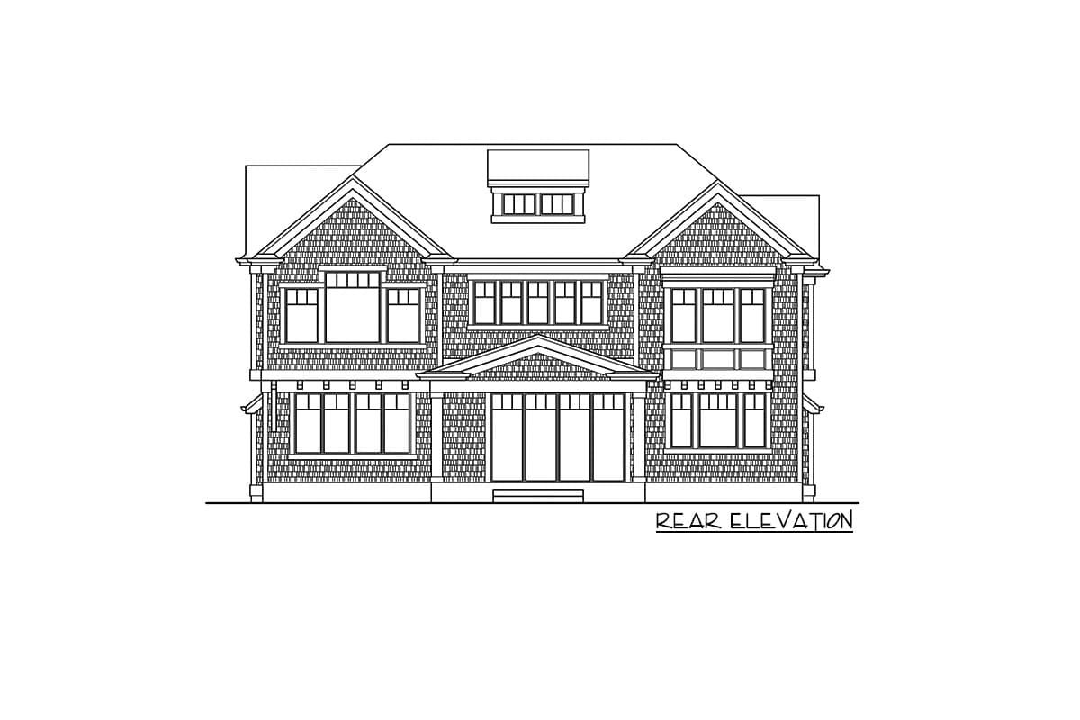 Plan 23824JD: 4-Bed Northwest Craftsman Plan with Home Office - Image #21 - Craftsman, Northwest, Shingle