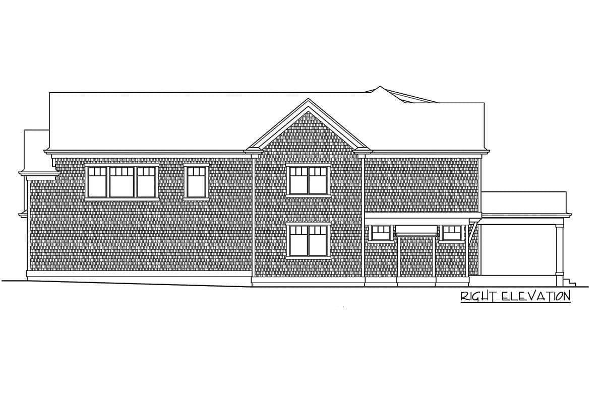 Plan 23824JD: 4-Bed Northwest Craftsman Plan with Home Office - Image #22 - Craftsman, Northwest, Shingle