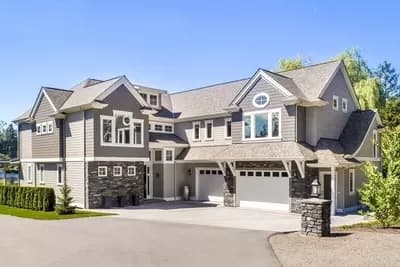 4-Bed Northwest Craftsman Plan with Home Office