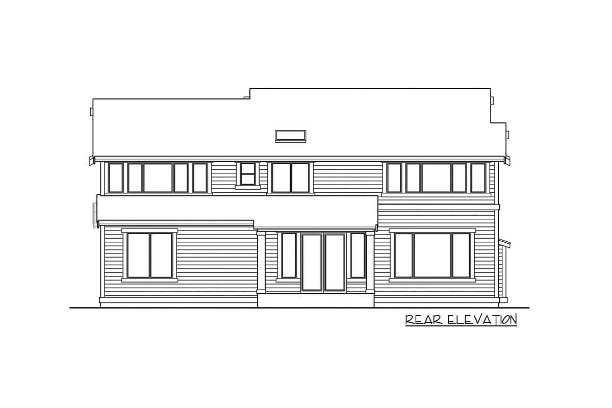 Plan 23821JD: Fresh 5-Bed House Plan with Main-level Guest Room - Image #26 - Craftsman, New American, Northwest