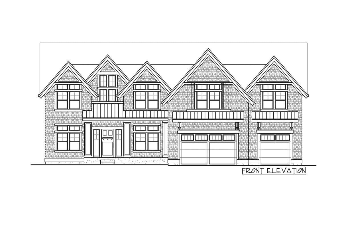 Plan 23832JD: Striking Craftsman House Plan with Media Room - Image #25 - Craftsman, New American, Northwest, Shingle