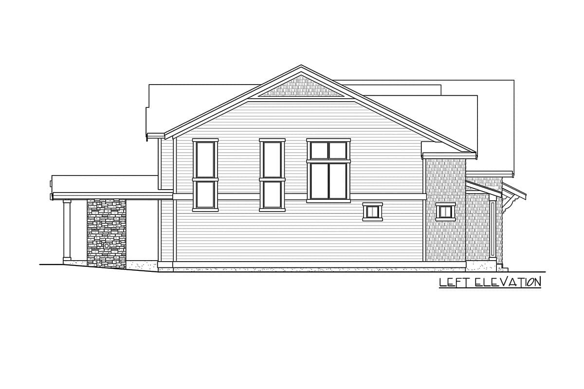 Plan 23832JD: Striking Craftsman House Plan with Media Room - Image #26 - Craftsman, New American, Northwest, Shingle
