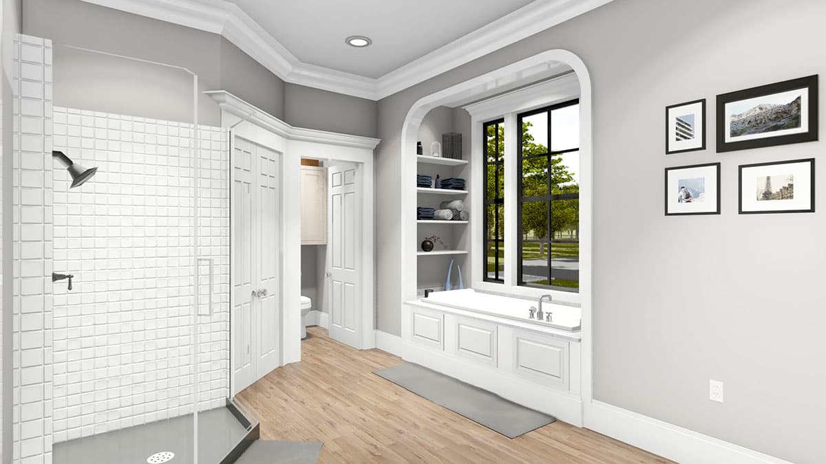 Plan 62154V: New American Farmhouse Plan with Massive Upstairs Expansion Potential - Image #15 - Country, Farmhouse, Modern Farmhouse, New American