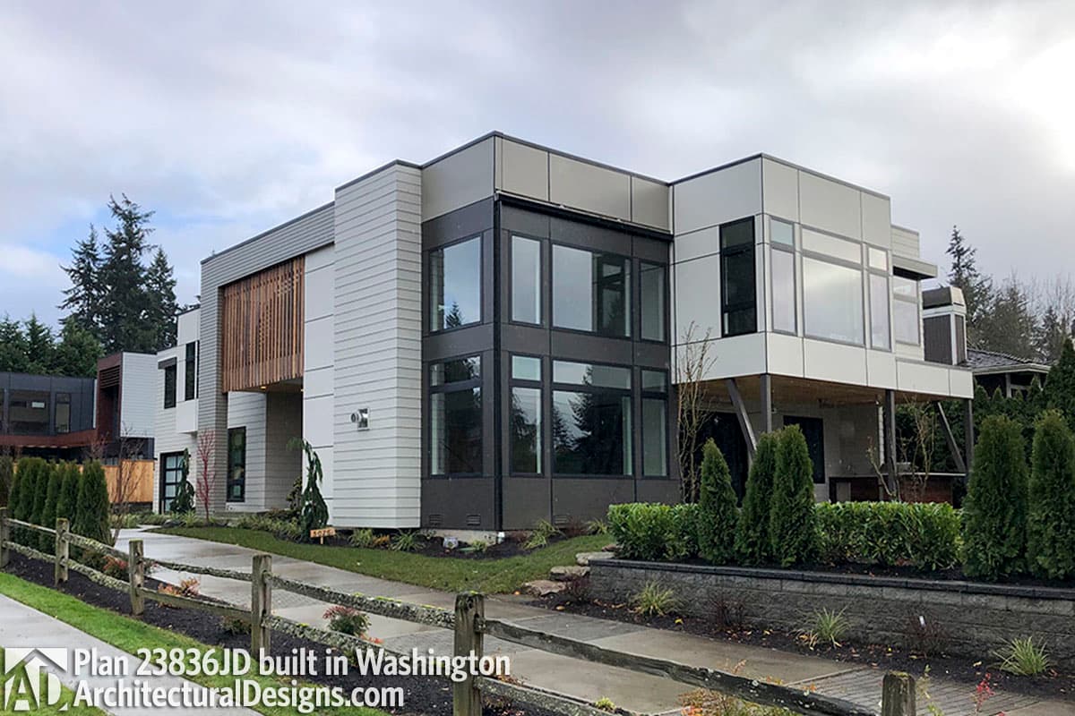build gallery item - House Plan 23836JD comes to life in Washington
