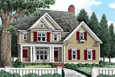 3 or 4 Bed Traditional Farmhouse with Great Room