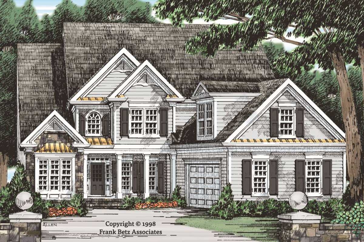 Plan 710304BTZ: Traditional House Plan with Up To 4 Bedrooms - Image #7 - Country, Traditional
