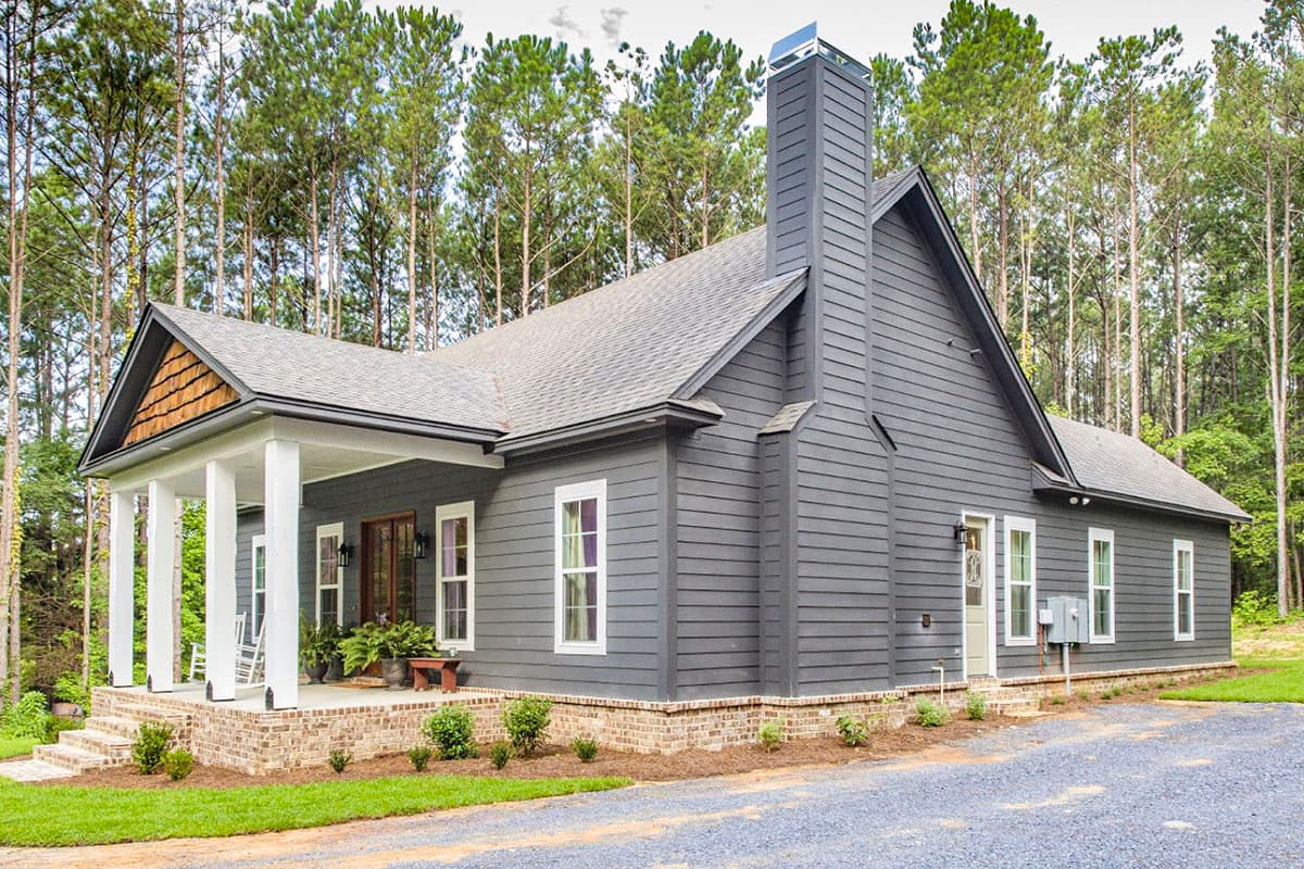 Plan 86339HH: Storybook Bungalow with Large Front and Back Porches - 1631 Sq Ft - Image #7 - Bungalow, Cabin, Cottage, Country, Craftsman, New American, Rustic, Southern