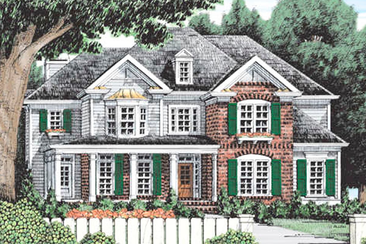 Plan 710307BTZ: Traditional House Plan with Up To 5 Bedrooms - Image #11 - Traditional