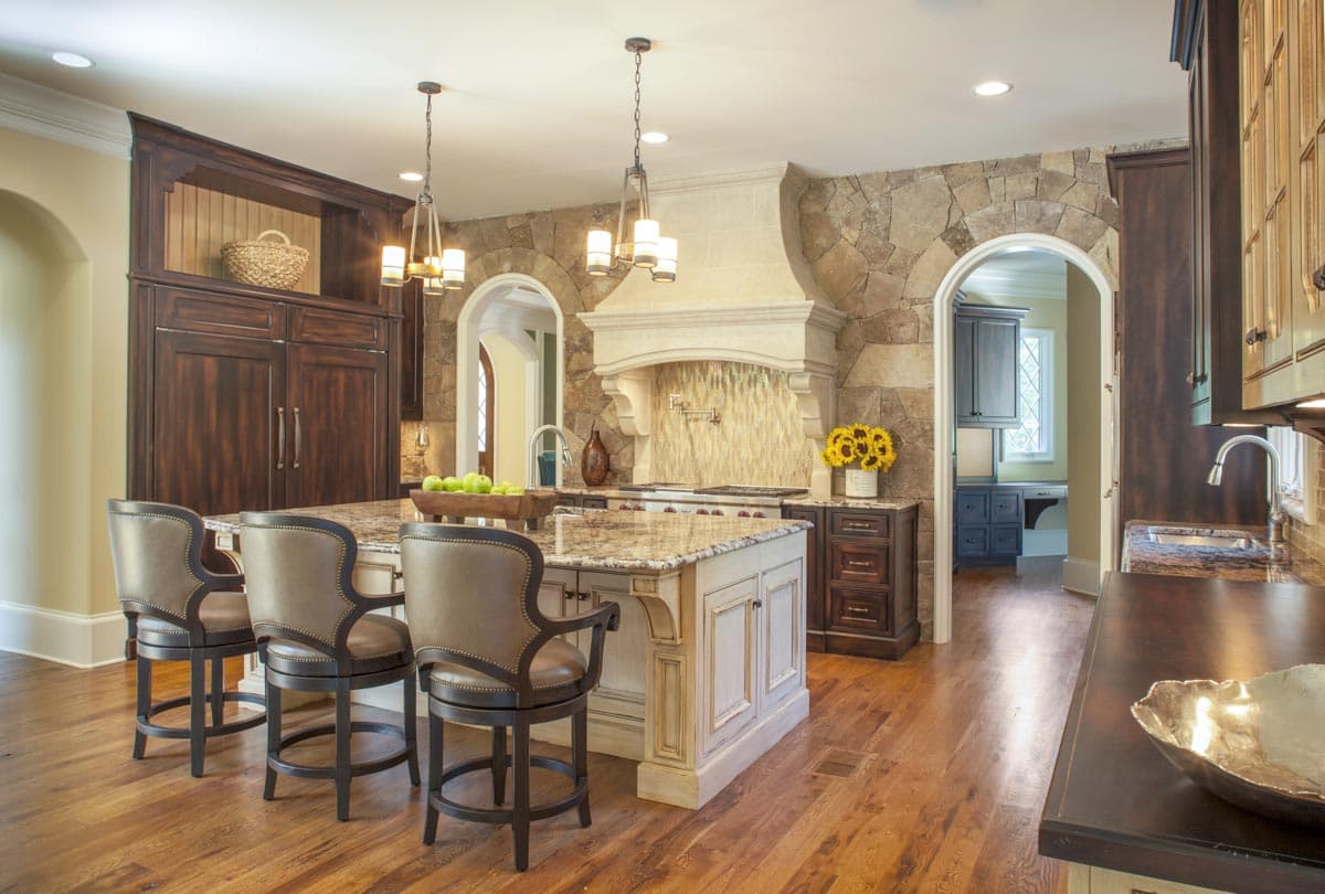 Plan 93136EL: Luxurious European House Plan with Upstairs Man Cave and Theater - 6841 Sq Ft - Image #7 - European, French Country, Traditional