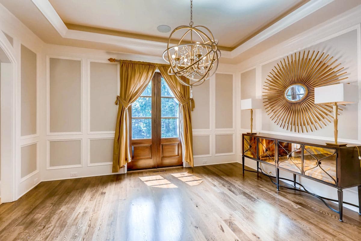 Plan 93136EL: Luxurious European House Plan with Upstairs Man Cave and Theater - 6841 Sq Ft - Image #11 - European, French Country, Traditional