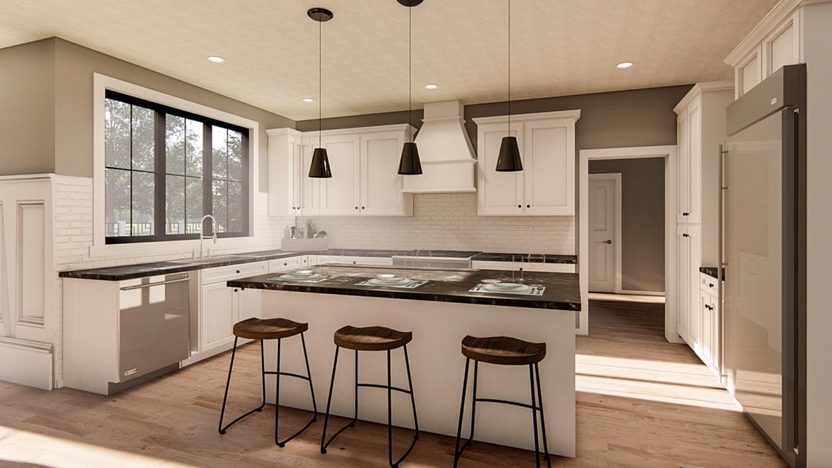 Plan 62790DJ: Modern Farmhouse Plan with Side-Load Barn-Style Garage - 2970 Sq Ft - Image #14 - Country, Farmhouse, Modern Farmhouse, New American, Traditional