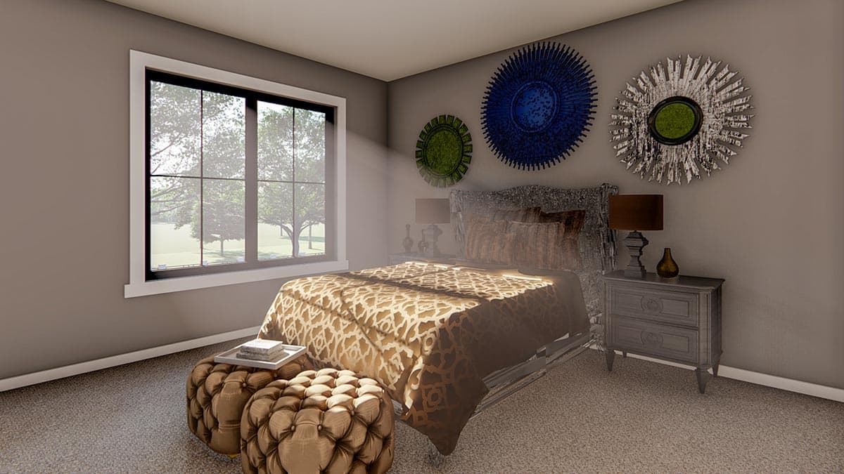 Plan 62790DJ: Modern Farmhouse Plan with Side-Load Barn-Style Garage - 2970 Sq Ft - Image #18 - Country, Farmhouse, Modern Farmhouse, New American, Traditional