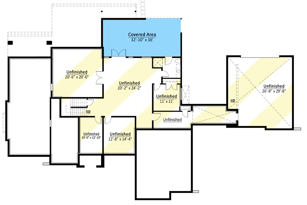 Plan 270007AF: Captivating European House Plan with Multiple Bonus Rooms Above Garages - 5064 Sq Ft - Floor Plan - Unfinished Lower Level - Colonial, European, French Country