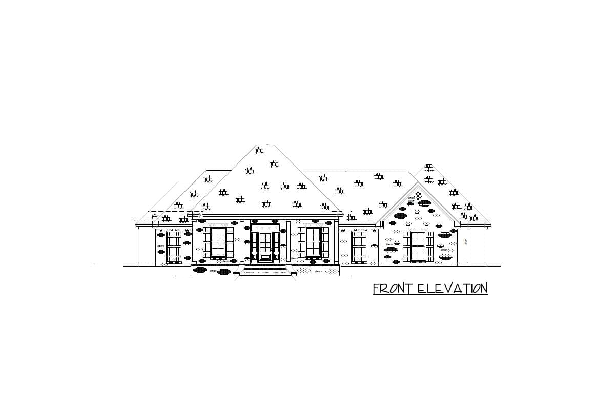 Plan 83925JW: One-Story Acadian House Plan with Split Bedroom Layout - Image #39 - Acadian, Louisiana-Style, Southern