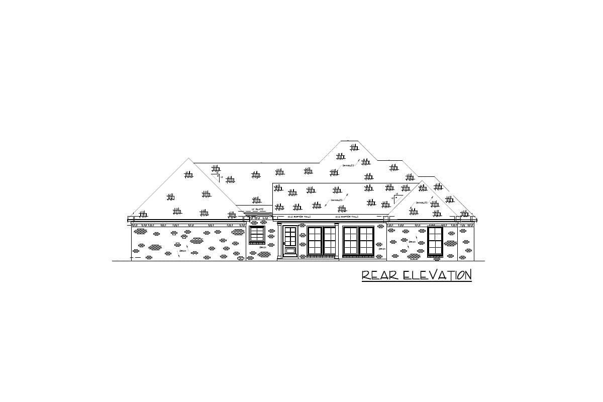 Plan 83925JW: One-Story Acadian House Plan with Split Bedroom Layout - Image #40 - Acadian, Louisiana-Style, Southern