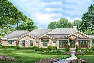 One-level Hill Country Home with Open Floor Plan