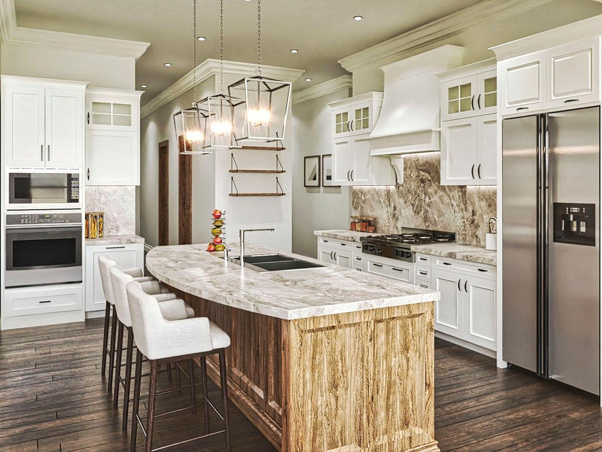 Plan 25678GE: Country Style Farmhouse Plan with Outdoor Kitchen and Wrap-Around Porch - 2790 Sq Ft - Image #18 - Country, Craftsman, Farmhouse, Modern Farmhouse, New American, Ranch