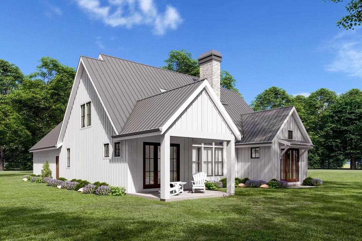 Plan 69743AM: Fresh 3-Bed House Plan with Vaulted Great Room - 2492 Sq Ft - Image #8 - Country, Farmhouse, Modern Farmhouse, New American, Traditional