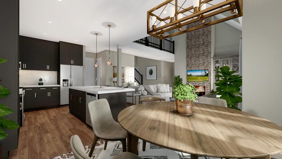 Plan 69743AM: Fresh 3-Bed House Plan with Vaulted Great Room - 2492 Sq Ft - Image #15 - Country, Farmhouse, Modern Farmhouse, New American, Traditional