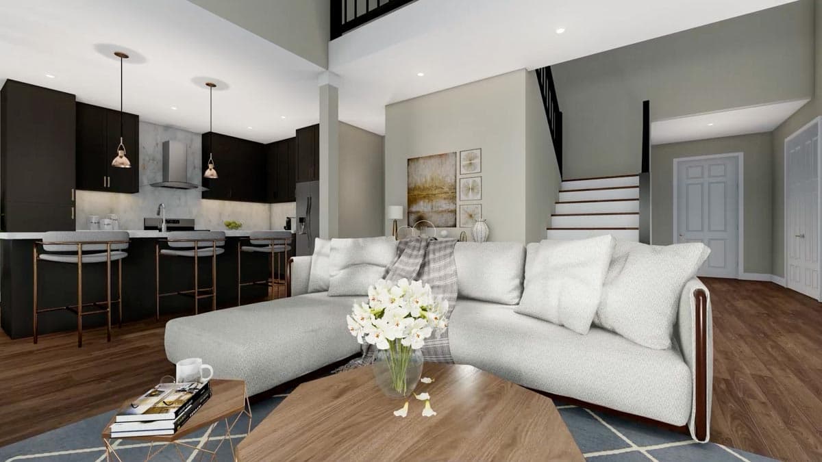 Plan 69743AM: Fresh 3-Bed House Plan with Vaulted Great Room - 2492 Sq Ft - Image #12 - Country, Farmhouse, Modern Farmhouse, New American, Traditional