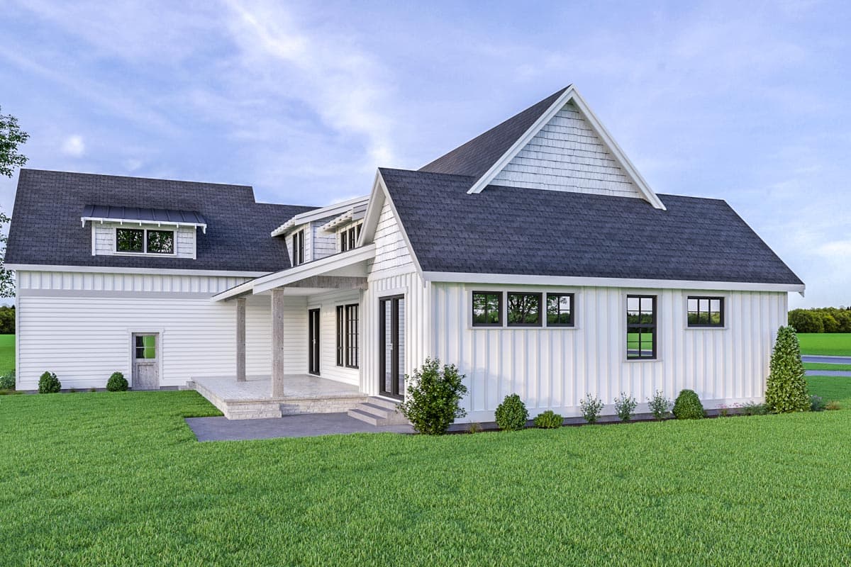 Plan 280062JWD: Two-level Modern Farmhouse with Main-level Master - Image #124 - Country, Farmhouse, Modern Farmhouse, New American, Northwest