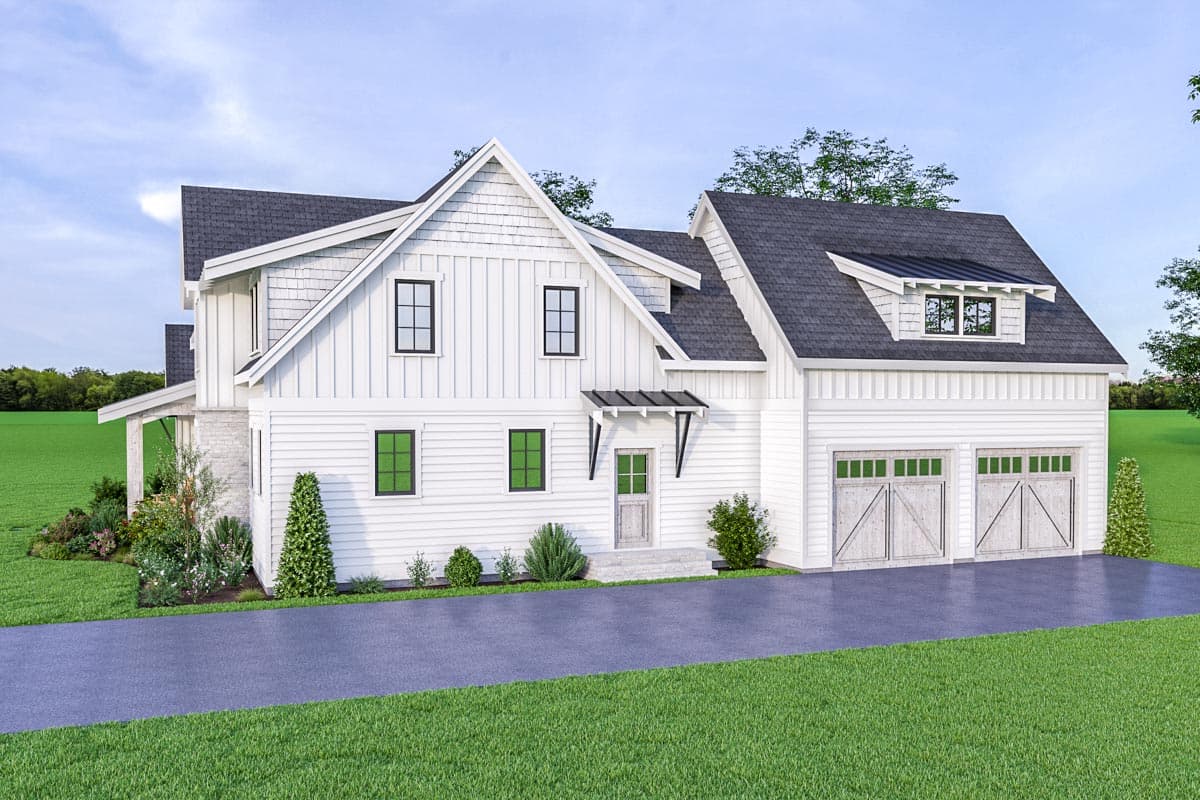 Plan 280062JWD: Two-level Modern Farmhouse with Main-level Master - Image #122 - Country, Farmhouse, Modern Farmhouse, New American, Northwest