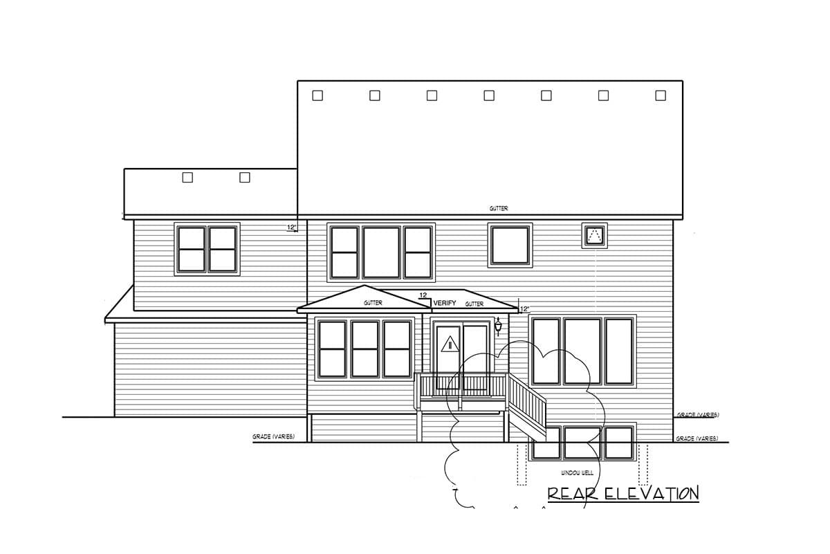 Plan 73459HS: New American House Plan with Optional Lower Level and Bonus Room - Image #81 - Country, Craftsman, New American