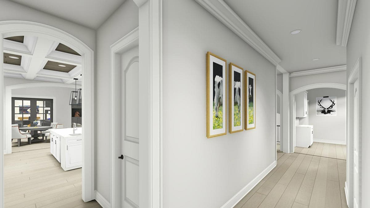 Plan 64476SC: Beautiful One-level Home with Option to Finish Lower Level - Image #17 - Craftsman, Shingle