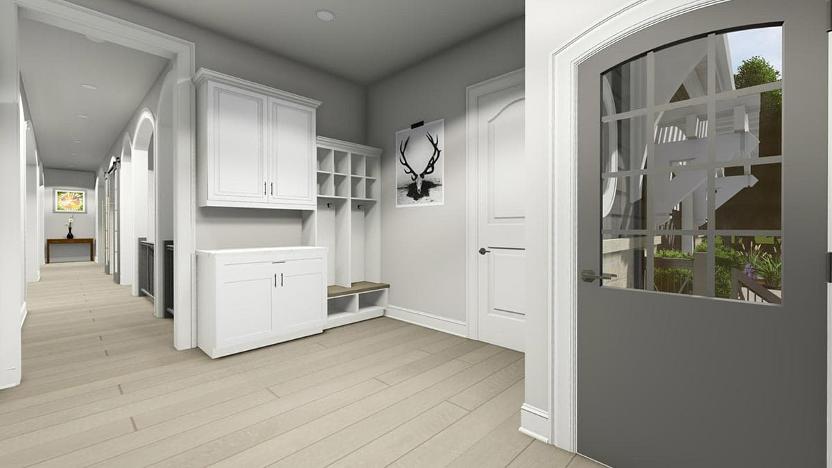 Plan 64476SC: Beautiful One-level Home with Option to Finish Lower Level - Image #18 - Craftsman, Shingle