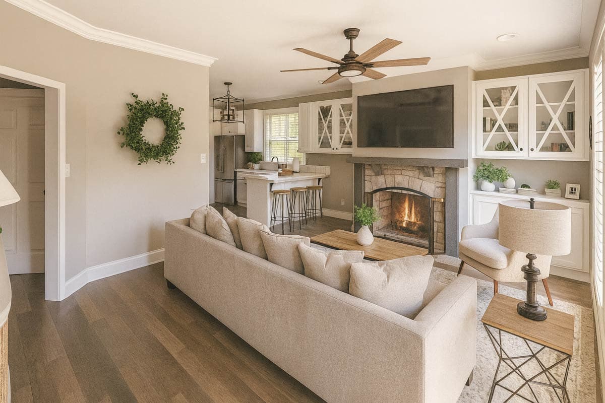 Plan 25013DH: 2-Bed Cottage House Plan with Deep Porches and Open Living - Image #9 - Cottage, Country, Rustic, Southern