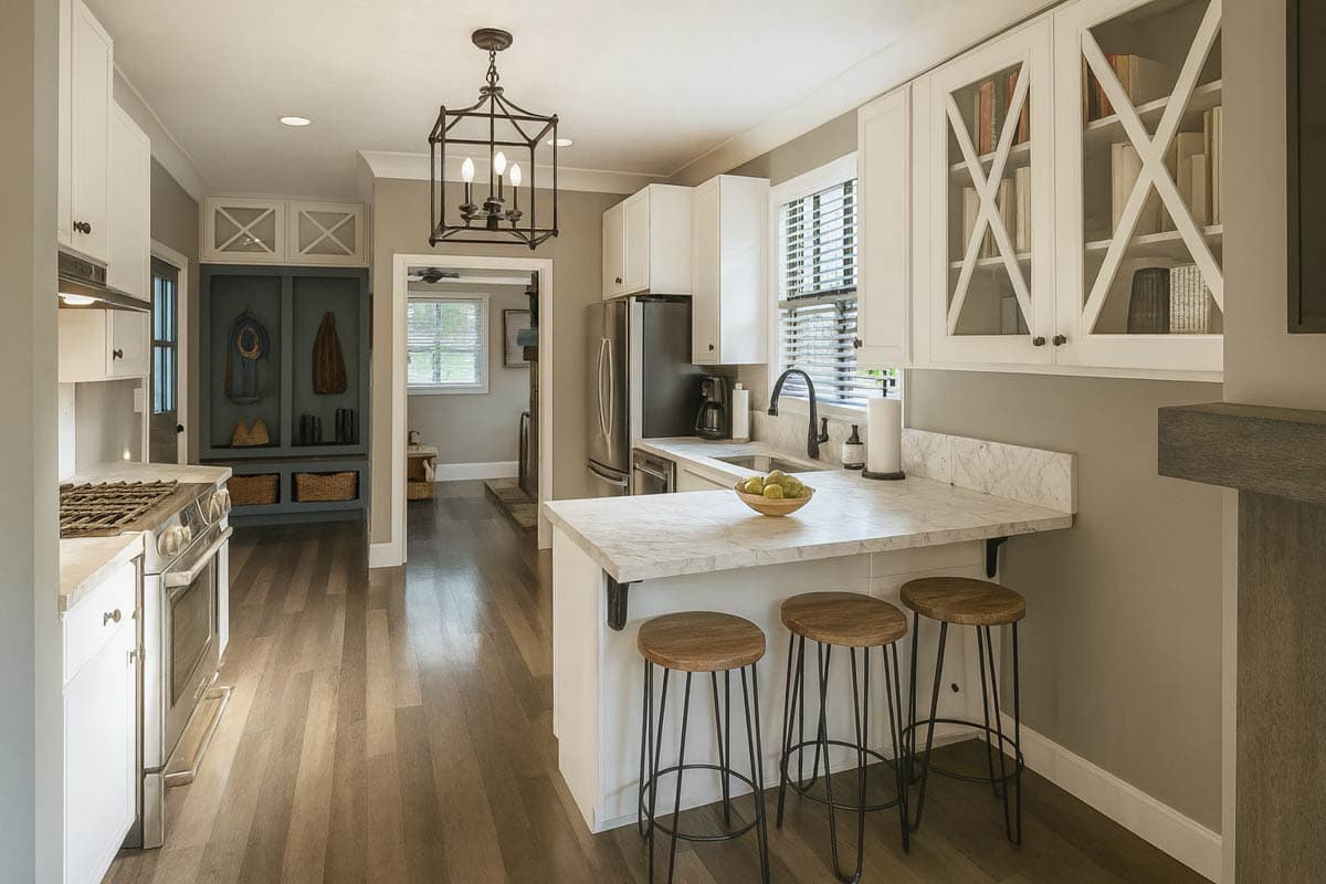 Plan 25013DH: 2-Bed Cottage House Plan with Deep Porches and Open Living - Image #10 - Cottage, Country, Rustic, Southern