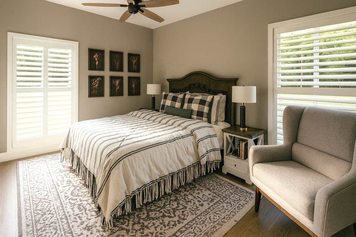 Plan 25013DH: 2-Bed Cottage House Plan with Deep Porches and Open Living - Image #13 - Cottage, Country, Rustic, Southern