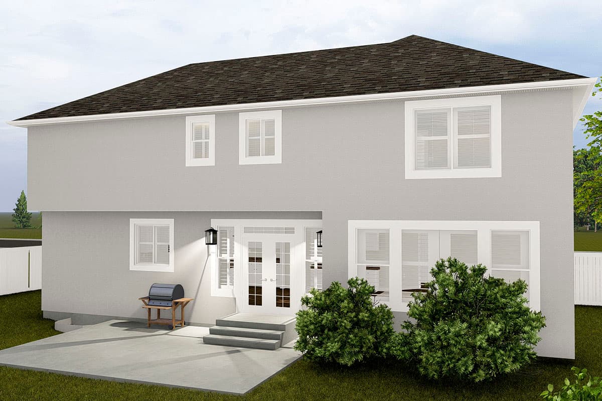 Plan 61331UT: Fresh Two-story House Plan with Main-level Office - Image #10 - Craftsman, Northwest