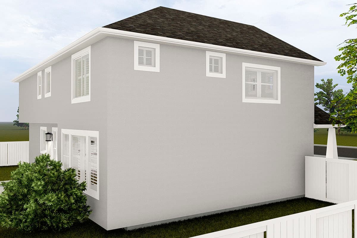 Plan 61331UT: Fresh Two-story House Plan with Main-level Office - Image #11 - Craftsman, Northwest