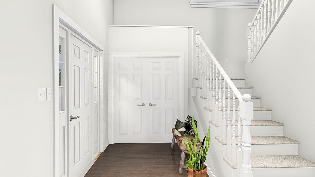 Plan 61331UT: Fresh Two-story House Plan with Main-level Office - Image #12 - Craftsman, Northwest