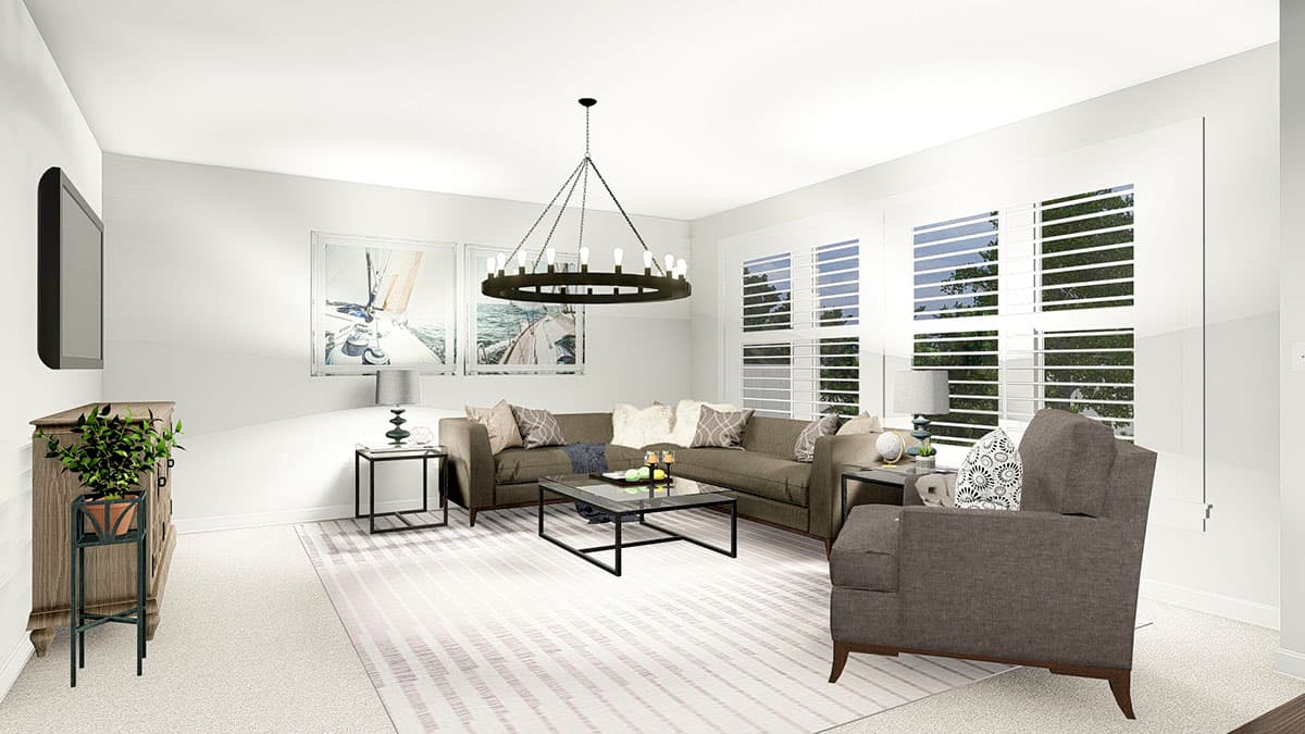 Plan 61331UT: Fresh Two-story House Plan with Main-level Office - Image #16 - Craftsman, Northwest