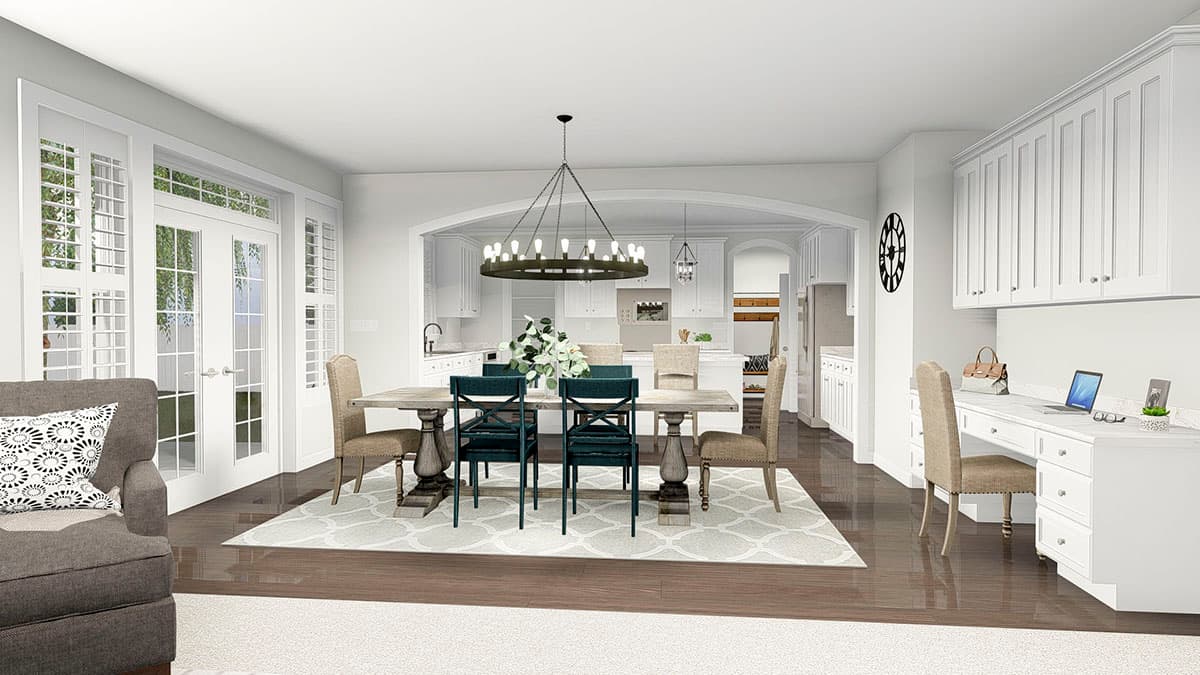 Plan 61331UT: Fresh Two-story House Plan with Main-level Office - Image #19 - Craftsman, Northwest