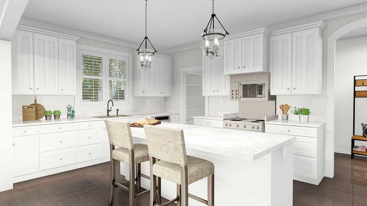 Plan 61331UT: Fresh Two-story House Plan with Main-level Office - Image #22 - Craftsman, Northwest