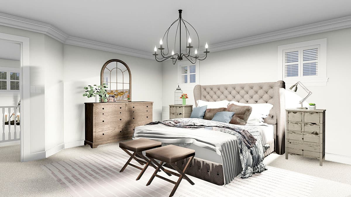 Plan 61331UT: Fresh Two-story House Plan with Main-level Office - Image #26 - Craftsman, Northwest