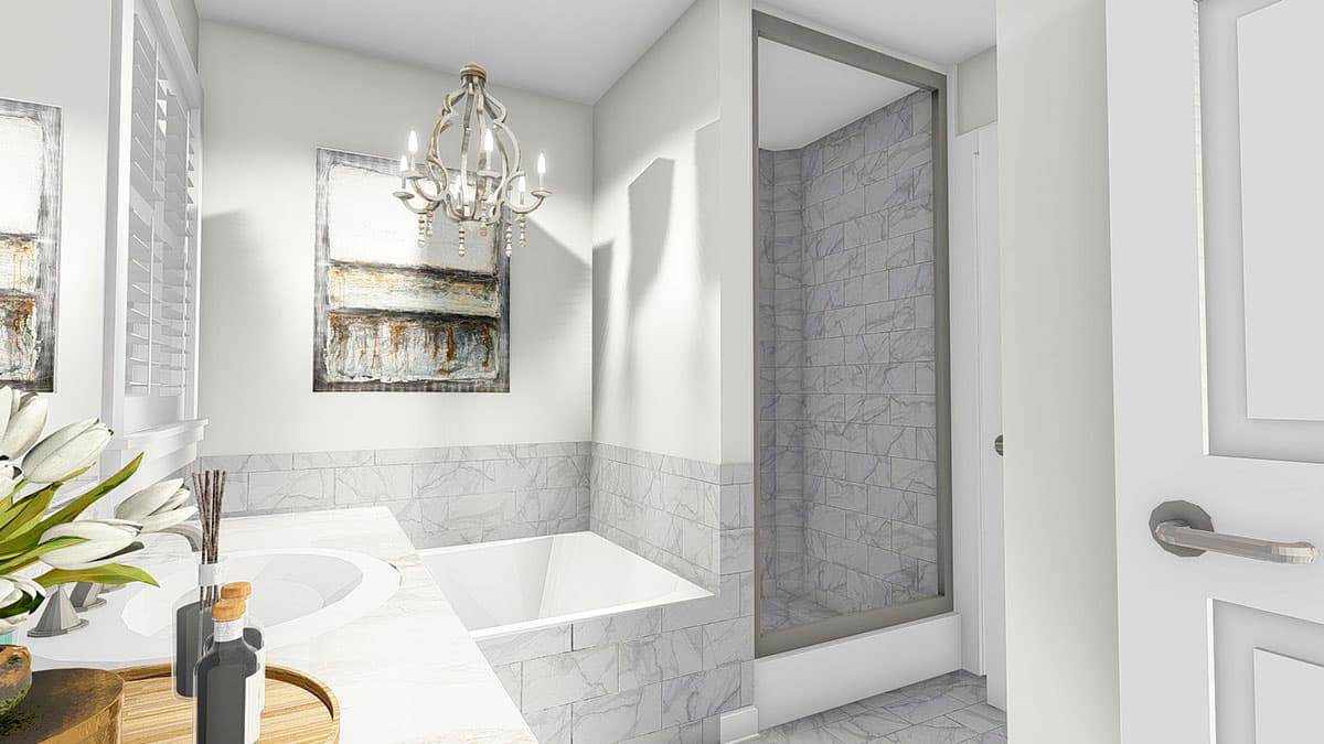 Plan 61331UT: Fresh Two-story House Plan with Main-level Office - Image #29 - Craftsman, Northwest