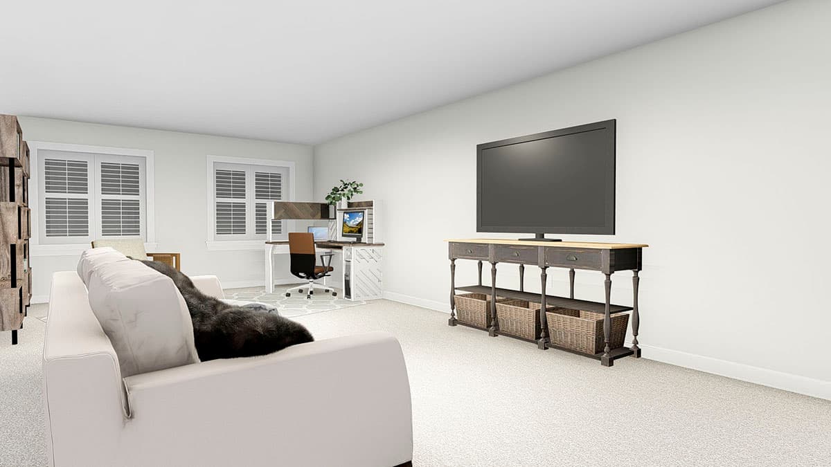 Plan 61331UT: Fresh Two-story House Plan with Main-level Office - Image #30 - Craftsman, Northwest