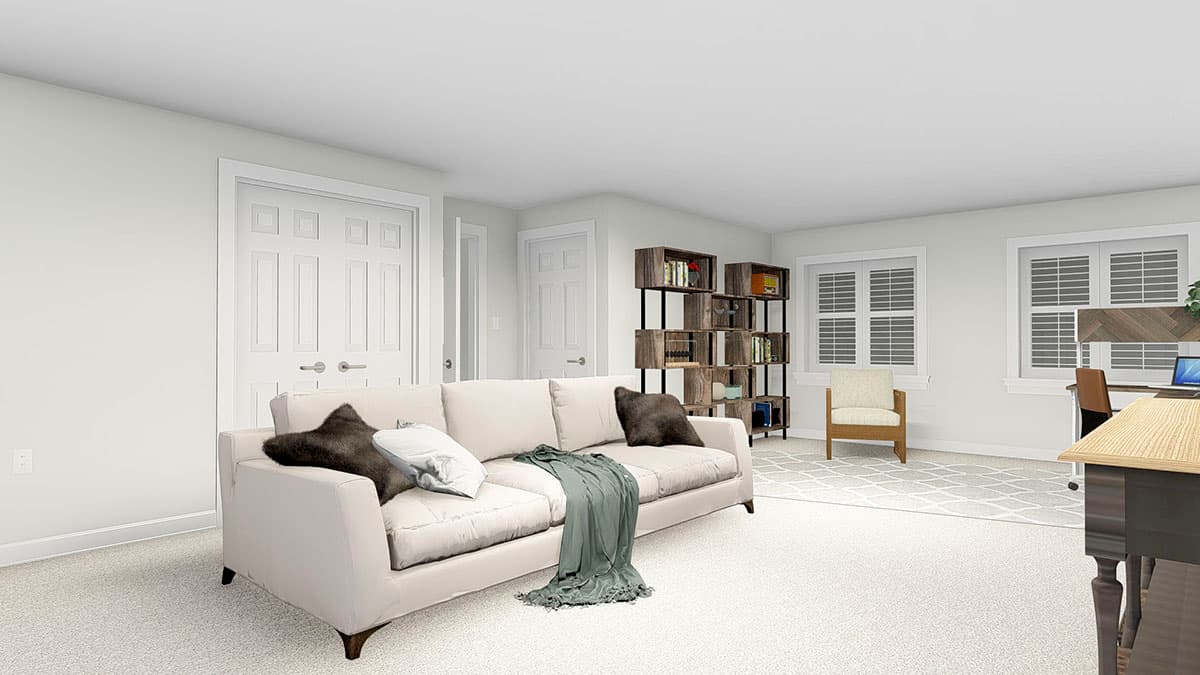 Plan 61331UT: Fresh Two-story House Plan with Main-level Office - Image #31 - Craftsman, Northwest