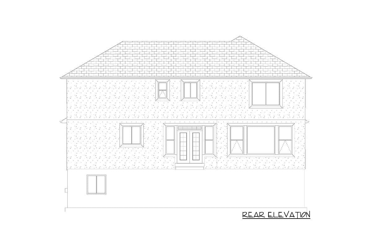 Plan 61331UT: Fresh Two-story House Plan with Main-level Office - Image #35 - Craftsman, Northwest