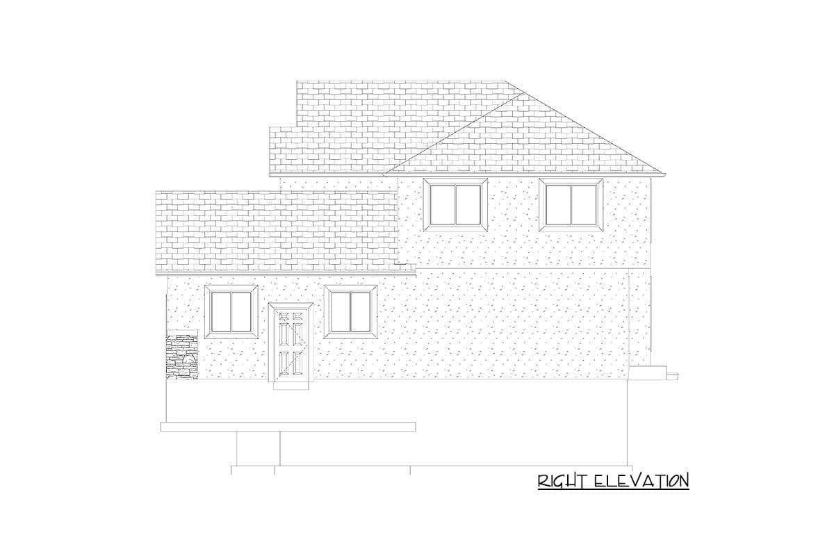Plan 61331UT: Fresh Two-story House Plan with Main-level Office - Image #36 - Craftsman, Northwest