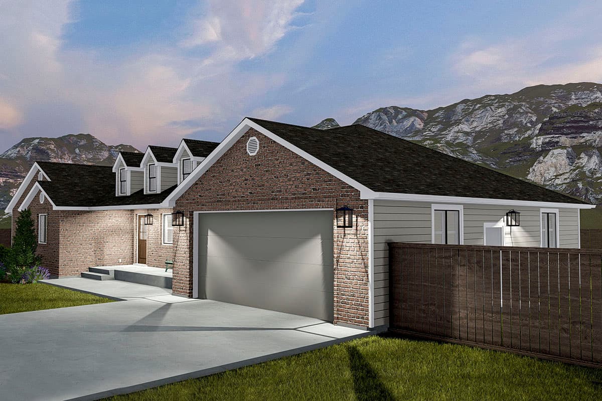 Plan 61332UT: Superb Ranch House Plan with Optional Lower Level - Image #7 - Ranch, Traditional